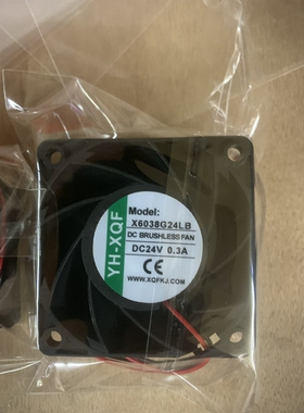 包邮X6038G24LB 24Ｖ 0.35A 6厘米 变频风扇