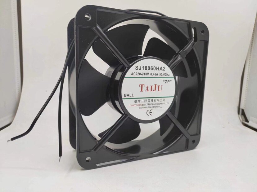 台湾三巨 SJ18060HA2 220V 18CM 18060 机柜 大风量风机 散热风扇