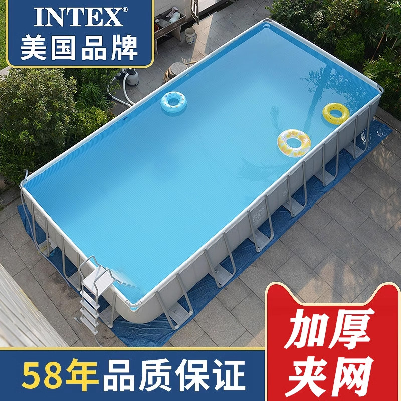 INTEX支架游泳池家用大型儿童图片