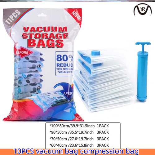 10PCS vacuum bag gift getter pump storage compression bag