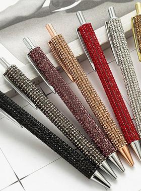 Glitter Sequin Crystal Pen 1.0mm Black Refill Ballpoint Pen