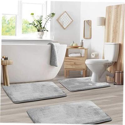 Floor Mat Door Mat Bathroom Carpet Toilet Seat Cover浴室地垫