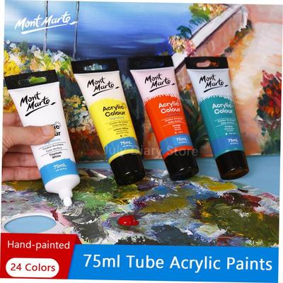 Windsor Newton 24 color acrylic paint suit 丙烯颜料套装