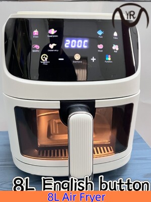 8LAirfryer OvenOil free oilless cooker Nonstic中文