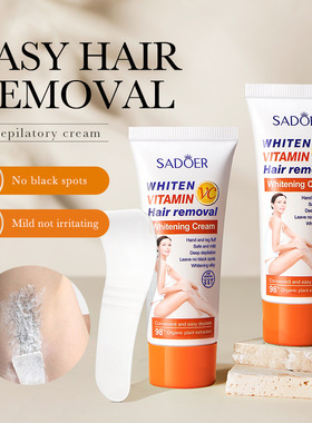 Vitamin C hair removal cream - Body hair removal cream