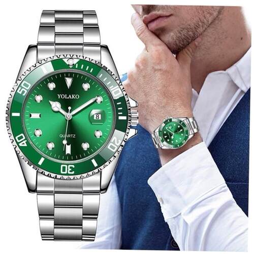 Mens Watches Luxury Quartz Stainless Steel Sport Wrist watch