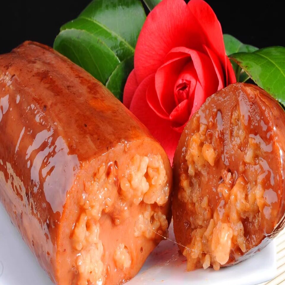 新鲜莲藕 糯米香藕 桂花蜜汁莲藕段 真空熟食甜 糖藕1500g即食