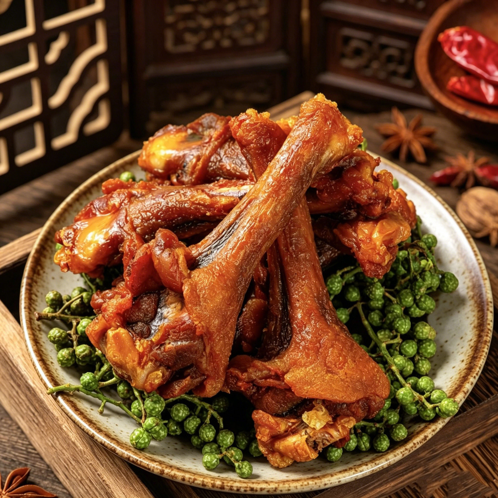 林玉兰风干鸭小腿鸭翅根卤味熟食福建三明特产即食鸭肉零食150克