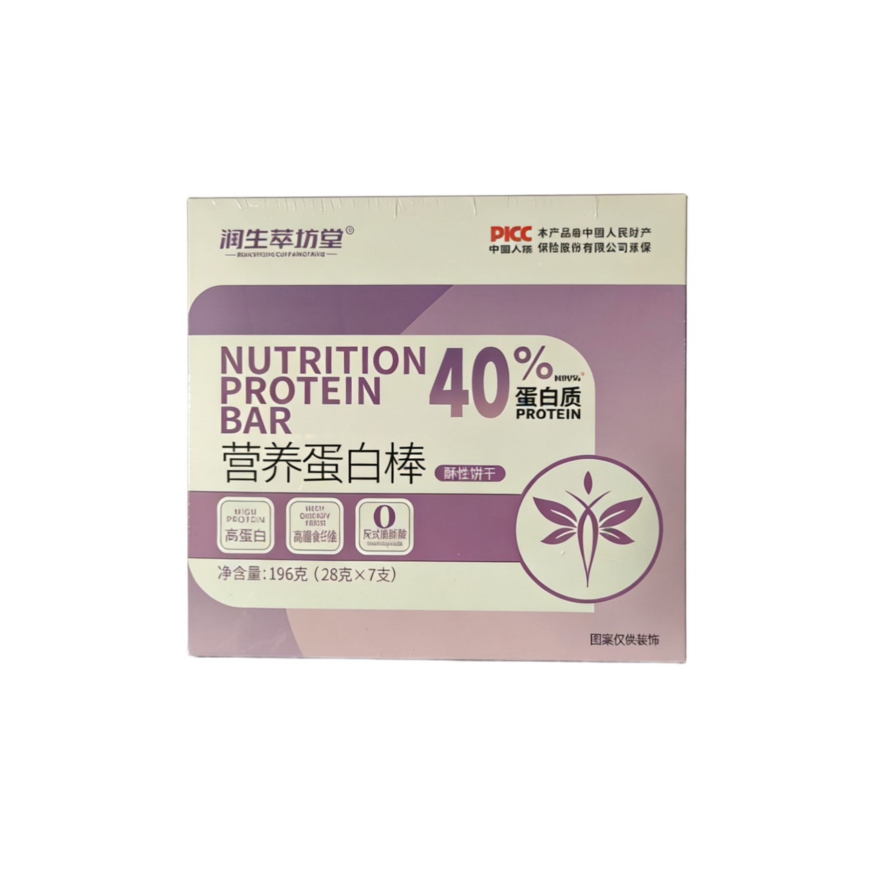 润生萃坊堂蛋白营养棒酥性饼干正品代餐粉能量棒正品包邮