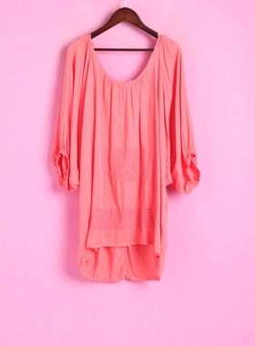 【徐08】SYMM  340200剪标女式春秋季套头圆领长袖孕妇装上衣