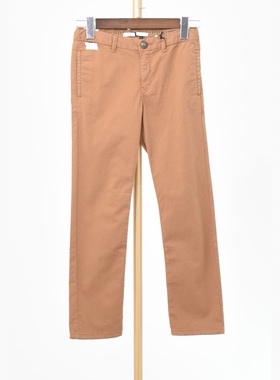 【徐08】I系列IKK*138168女童春秋高腰休闲裤弹力修身黑色长裤