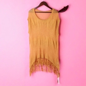 徐08 102TPN465库存女夏季 套头圆领无袖 修身 T恤上衣