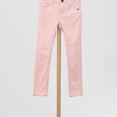 【徐08】I系列IKK*138163春秋季直筒高腰女童水洗休闲牛仔裤