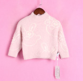 A系列152AB 徐07 591库存秋冬女小童半高领打底毛衣