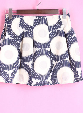 【徐08】C系列CBM148382库存清仓春夏季女士半身裙印花混色短裙
