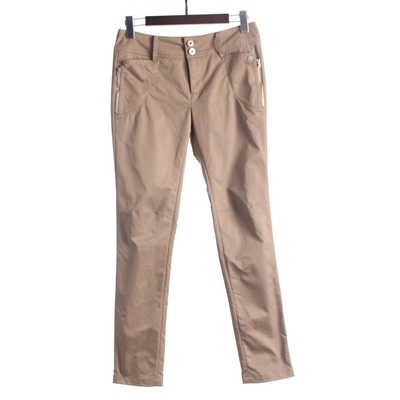 [徐07]贝系列153BLWL826库存春秋女装中腰职业显瘦小脚长裤