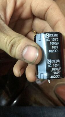 全新优质电源铝电解电容160V1000UF 1000UF160V 规格：25*35、45