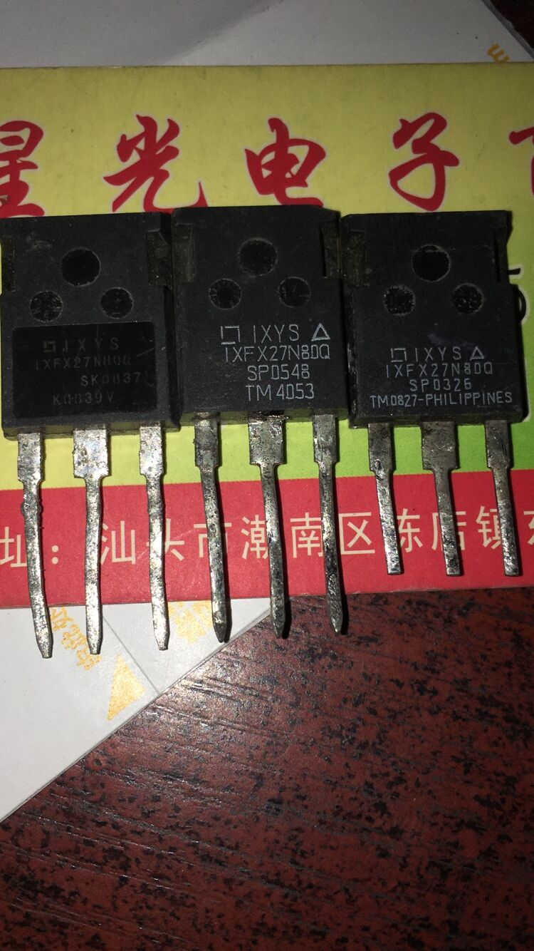 【星光电子】IXFX27N80Q IXFX27N80 原装进口拆机件 检测好发货