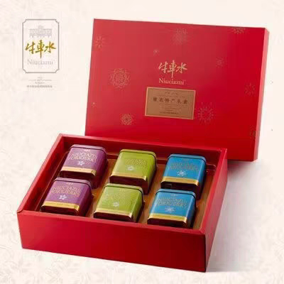 牛车水新加坡风味528g精选A原味猪肉脯铁罐礼盒靖江特产组合礼品