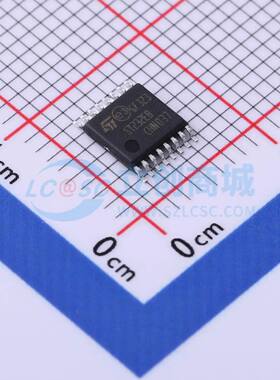 ST232EBTR TSSOP-16 RS232芯片 ±15kVESD-保护5V RS-232收发器