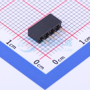 排母 PM200V-11-04-H43 插件,P=2mm 1x4P 方孔 电子元器件配单