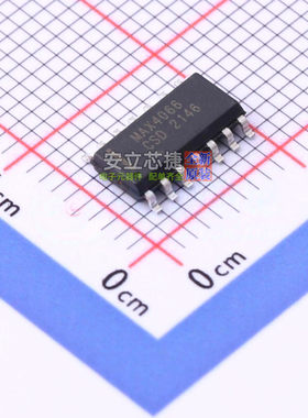 模拟开关/多路复用器 MAX4066CSD+ SOIC-14 MAXIM(美信) 全新原装