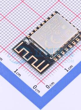 WiFi蓝牙模块 ESP-12F(ESP8266MOD) SMD 全新 板载PCB天线模组