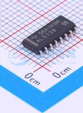 SN74ALS139DR SOIC-16 讯号开关/编解码器/多路复用器 TI(德州仪