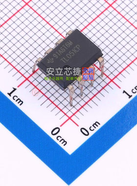 FET输入运放 TL051CP PDIP-8 TI/德州 电子元器件配单全新原装
