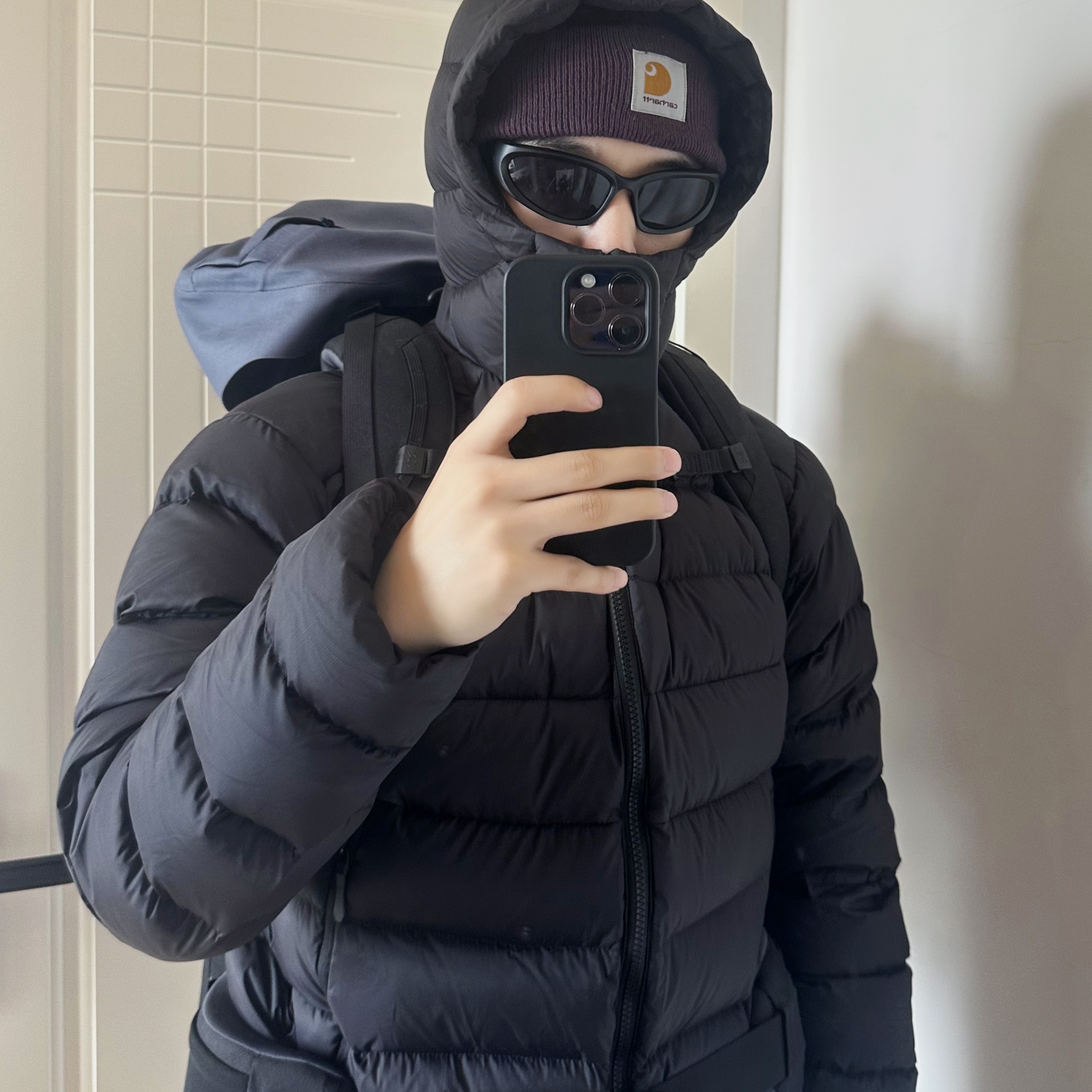 700蓬210克充绒排骨羽绒服