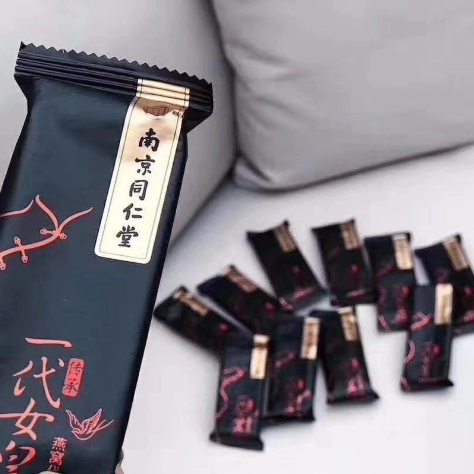 南京同仁堂一代女皇燕窝代餐棒燕麦代餐棒三剑客果冻燕窝代餐正品