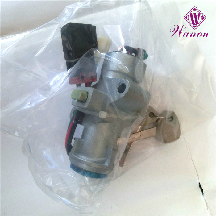 万欧货车配件上汽红岩杰狮M100新金刚C100点火开关锁方向盘钥匙锁