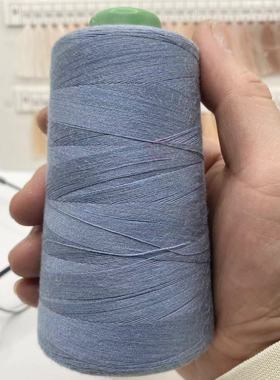 灰蓝色402宝塔线细线家用老式缝纫机线手工缝纫涤纶缝衣线针线