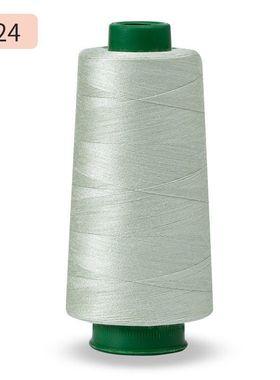 浅水绿缝纫细线家用402涤纶老式缝纫机线手工淡绿缝衣平车线大卷