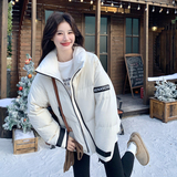 6号出货90绒羽绒服加厚2025年新品面料亲肤户外6662P295控498，女装羽绒服，艾青服饰