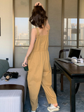 现货春夏款牛角扣时尚减龄牛仔背带裤休闲裤1309P105控148，女装休闲裤，艾青服饰