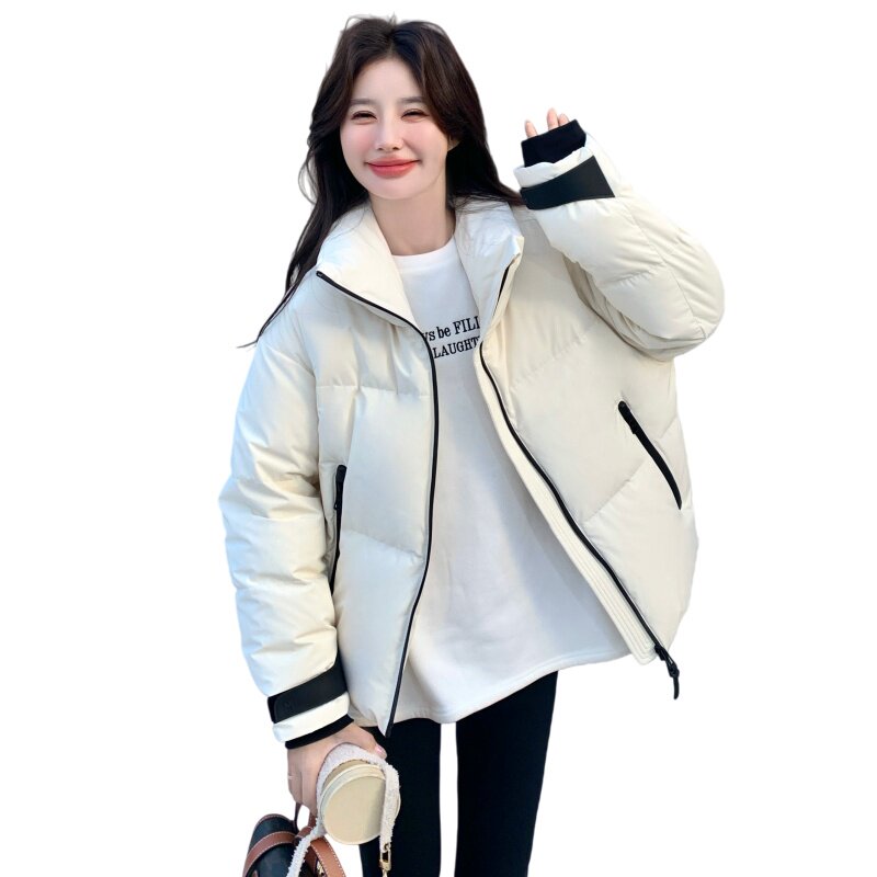 6号出货90绒羽绒服加厚2025年新品面料亲肤户外6662P295控498,女装羽绒服,艾青服饰