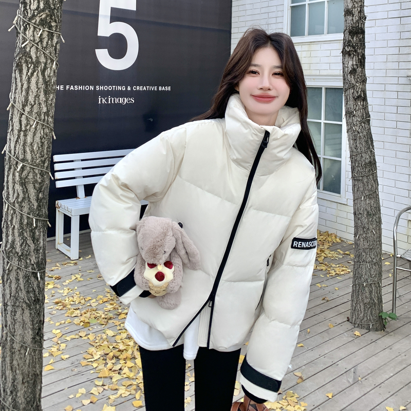 6号出货90绒羽绒服加厚2025年新品面料亲肤户外6662P295控498，女装羽绒服，艾青服饰