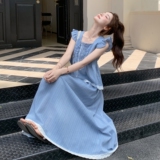 夏季新款现货木耳边蕾丝拼接半身裙套装1652626P145K198，女装套装/套裙，艾青服饰
