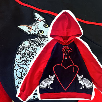 此岸歌声甜蜜设计，原创卫衣