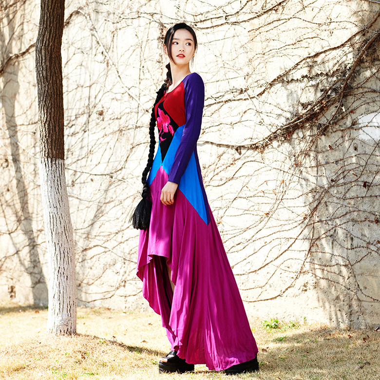 此岸歌声*原创-前短后长夏款裙 在手的深谷中歌唱（售完即止）