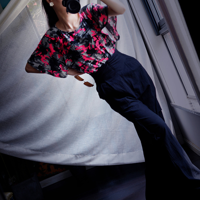 此岸歌声原创酷酷的迷彩T恤