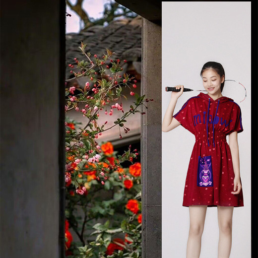 此岸歌声*漏网之鱼，紫红猫咪运动风连衣短裙 （32件）,女装/女士精品,连衣裙,淘宝优惠券,粉丝福利购,淘宝优惠卷