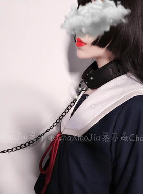 cosplay项圈伊卡洛斯朋克PU脖环