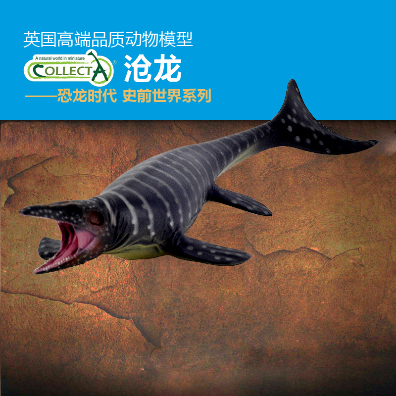 COLLECTA沧龙仿真恐龙模型