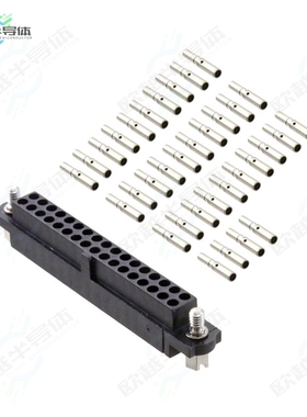 M80-4603442[连接器CONN RCPT 34POS CRIMP 22AWG GOLD]