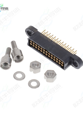 MHDAS2F026YDE50[连接器HDAS 26 FEMALE STRAIGHT PC]