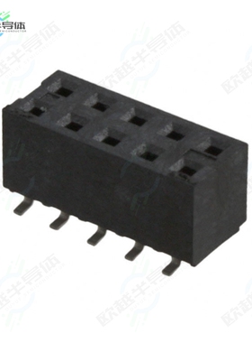 791098604[连接器CONN RCPT 10POS 0.079 GOLD SMD]