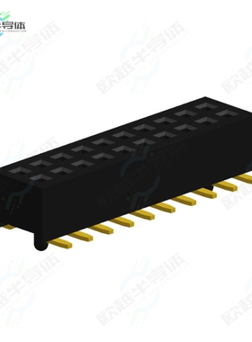 FHBD-SS020G1NBWL-FA4[连接器FEMALE HEADER VERTICAL 20POS SMD]