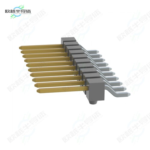 TSM-110-02-S-SH-A-P[连接器CONN HEADER SMD R/A 10POS 2.54MM]